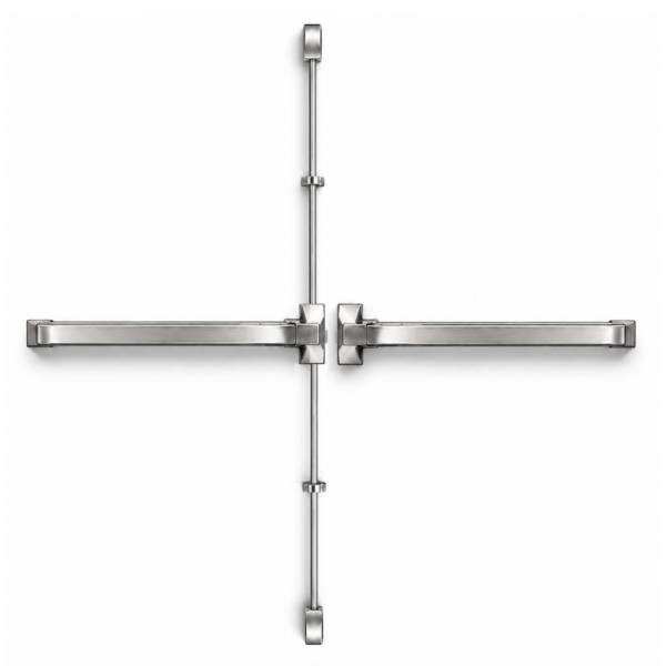 Barra Anti Panico Touch Dupla - Inox